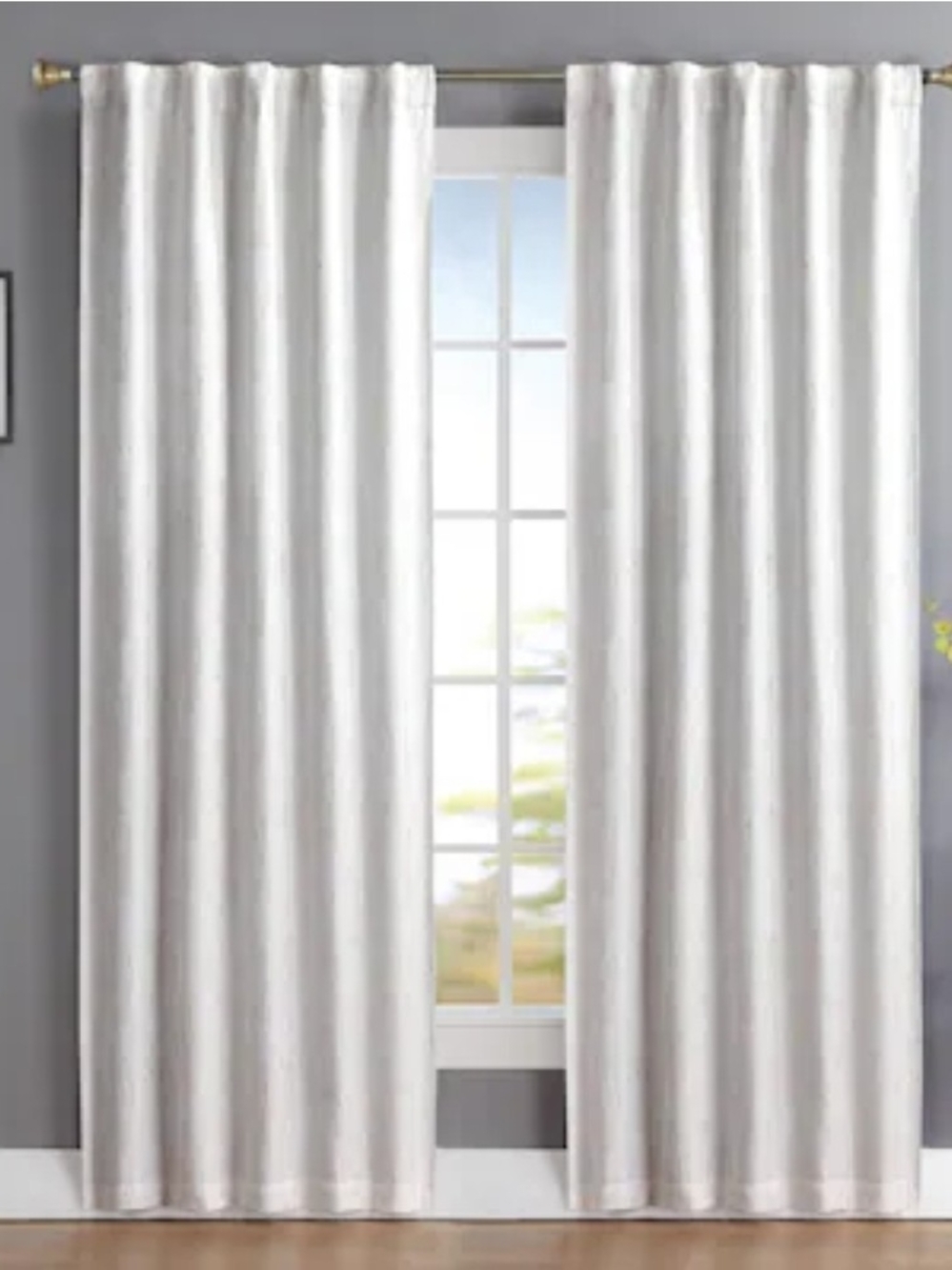 Royal Velvet Two 84" Room Darkening Lined Panels In Belgrade